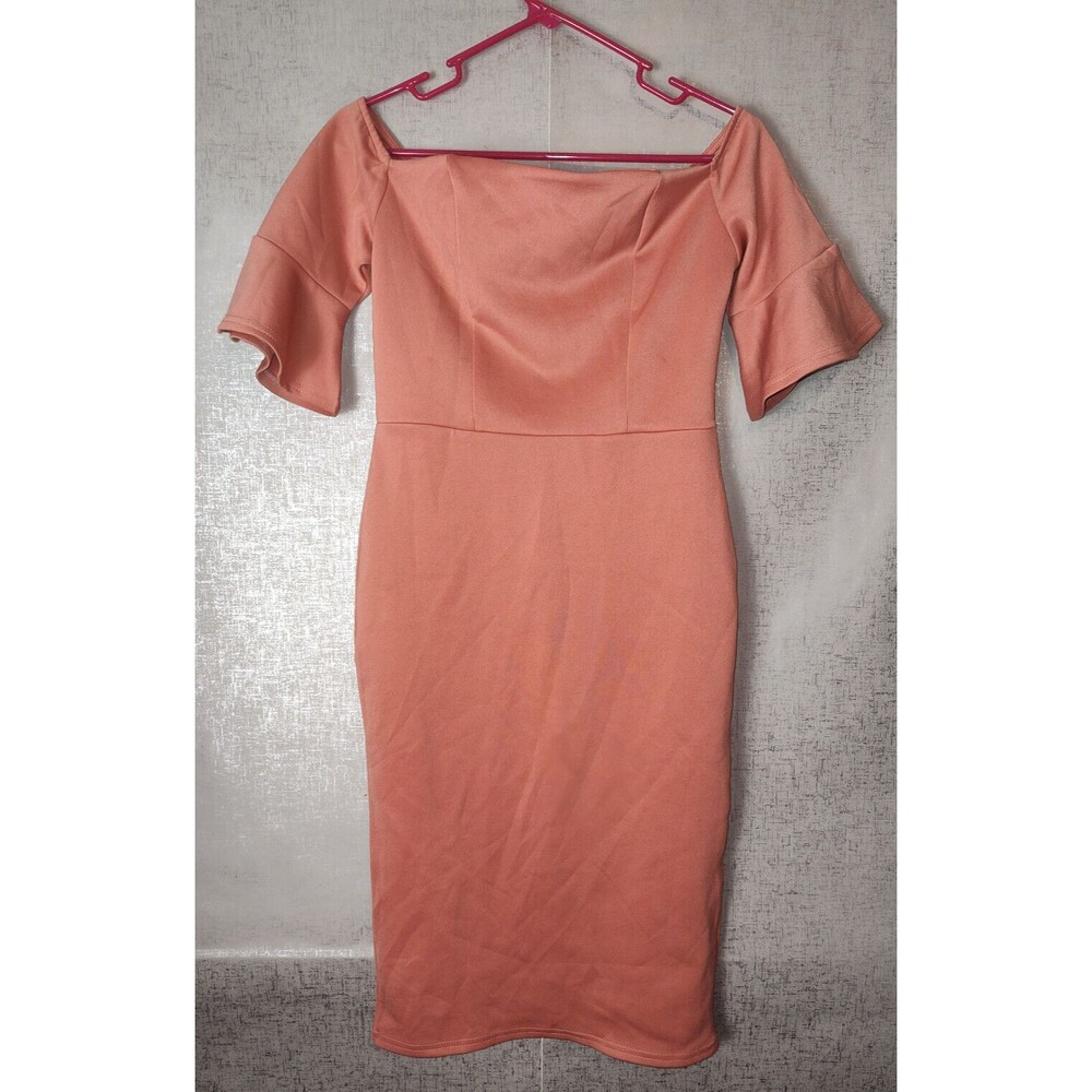 Club London Salmon Dress Sz 8